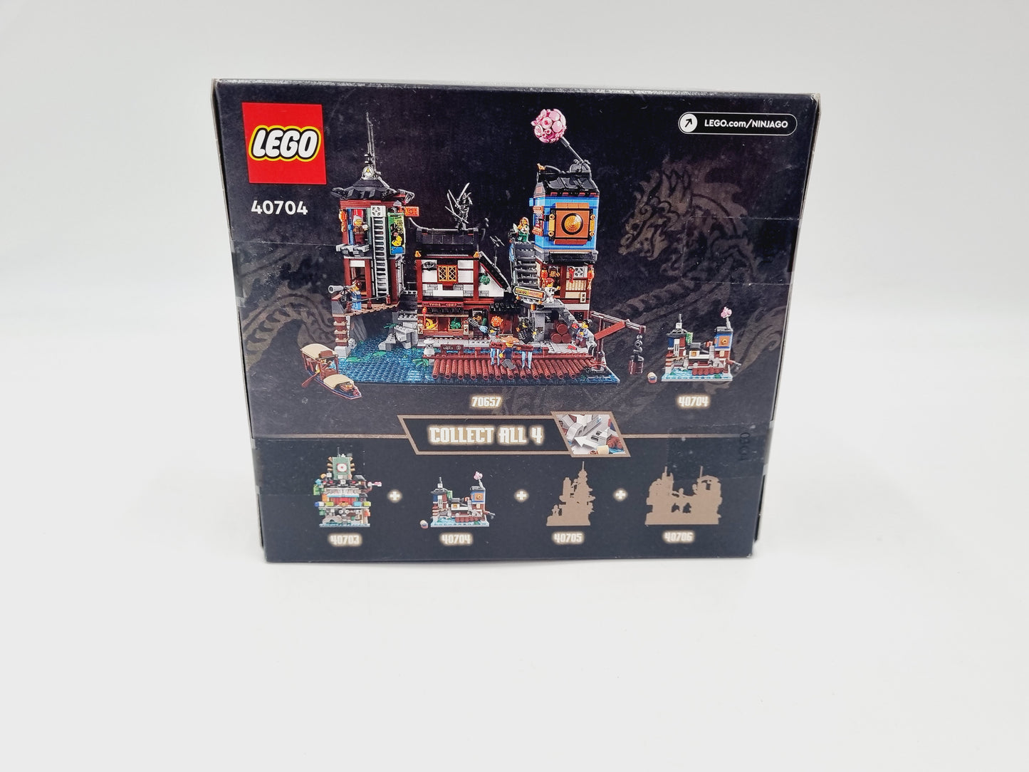 LEGO Ninjago 40704 Mikro Modell des NINJAGO Hafen / Dock GwP NEU & OVP