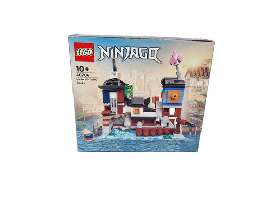 LEGO Ninjago 40704 Mikro Modell des NINJAGO Hafen / Dock GwP NEU & OVP
