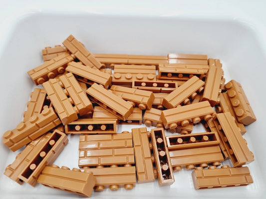 Lego® 15533 Mauersteine 1x4 Nougat 50 Stück Neu