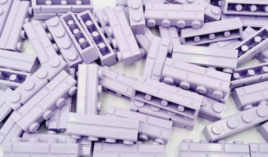 Lego® 15533 Mauersteine 1x4 Lavendel 50 Stück Neu