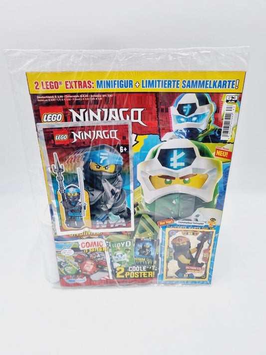 Lego Ninjago Magazin Nr.63 mit Nya und Limitierte Karte Neu
