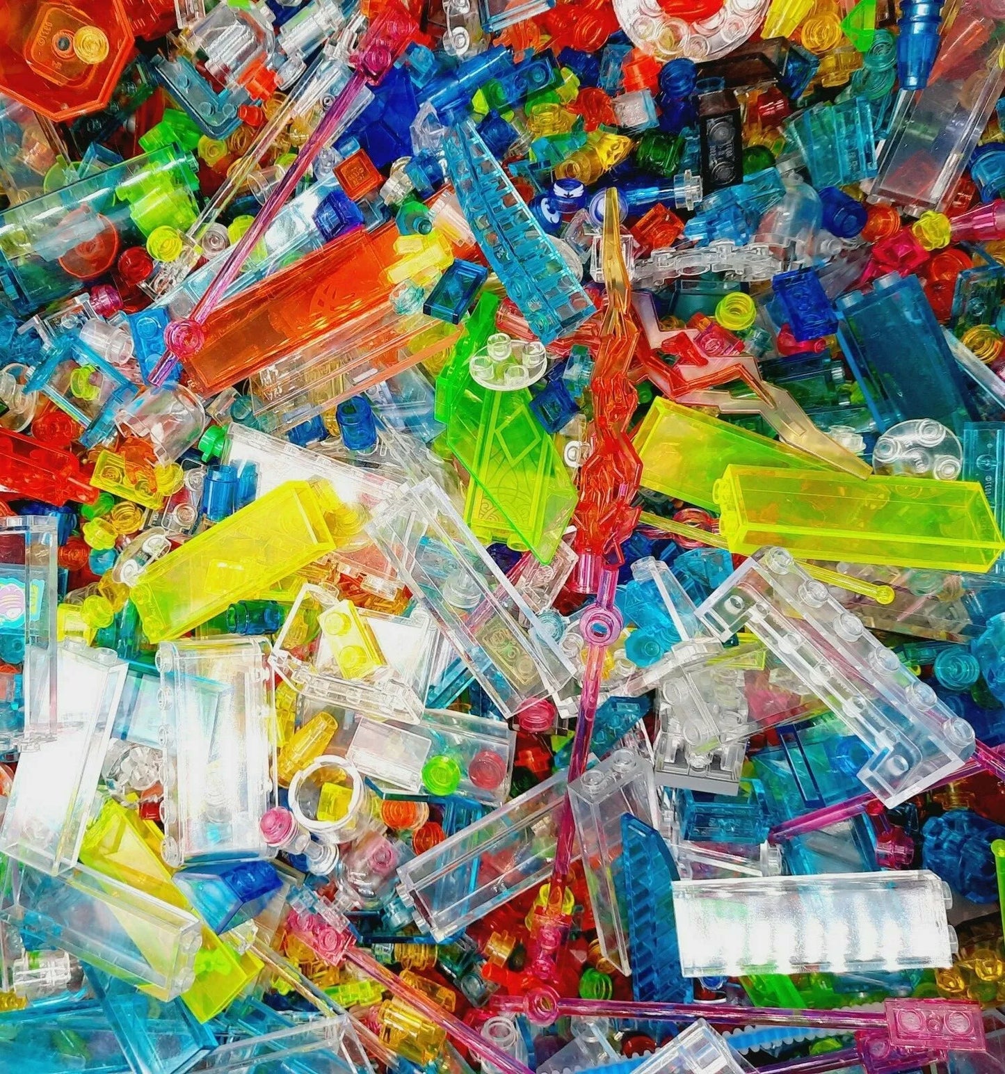 Lego® Steine Transparent 0,25 Kilo